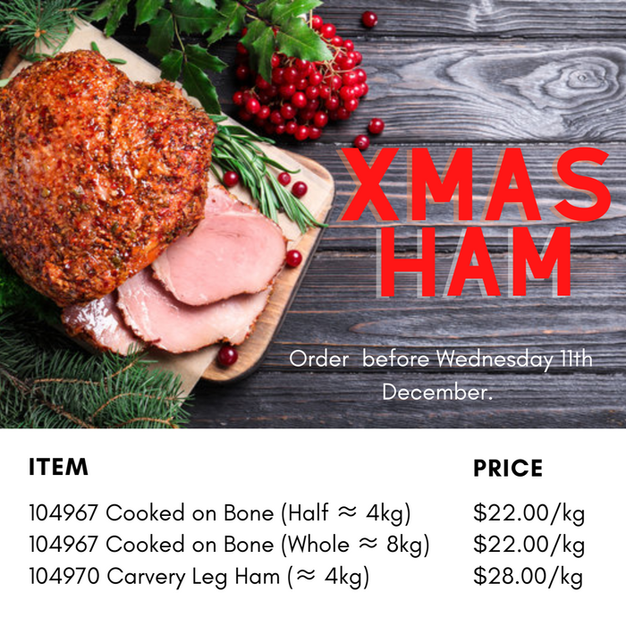 Xmas Ham at European Foods