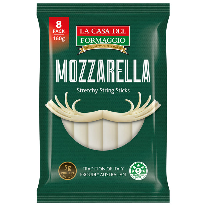 LA CASA DEL FORMAGGIO MOZZARELLA CHEESE STICKS 160G