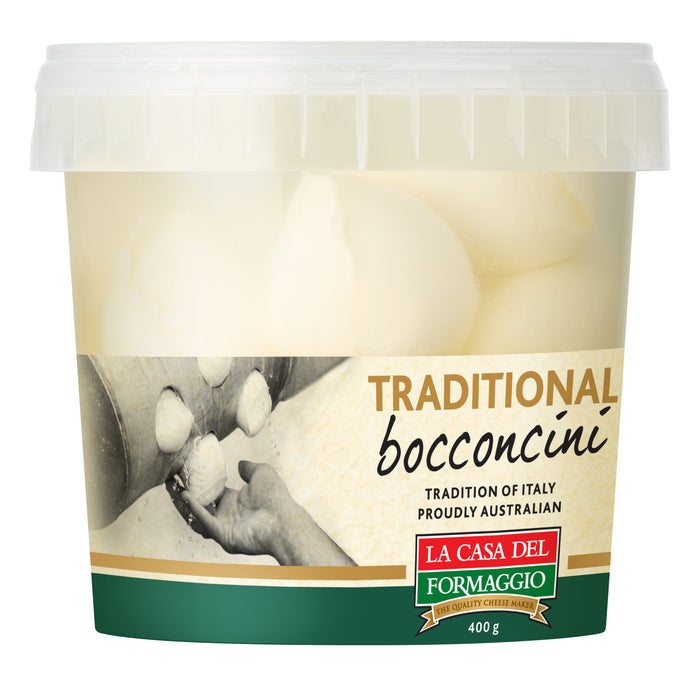 LA CASA DEL FORMAGGIO TRADITIONAL BOCCONCINI 400G