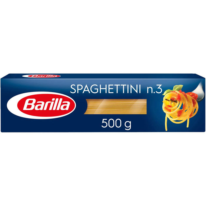 BARILLA PASTA SPAGHETTINI #3 500G