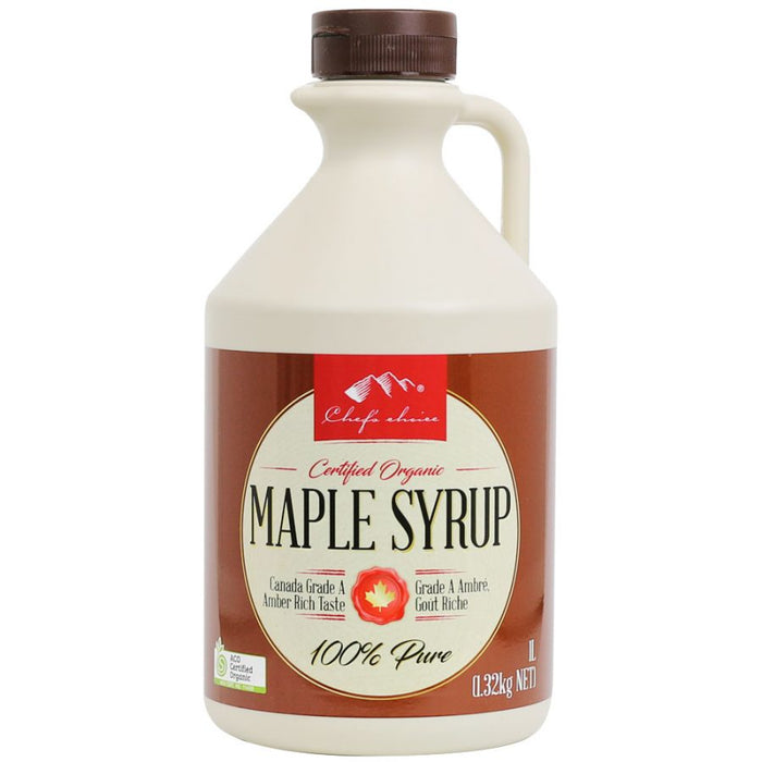 CHEFS CHOICE MAPLE SYRUP PURE 100% 1L