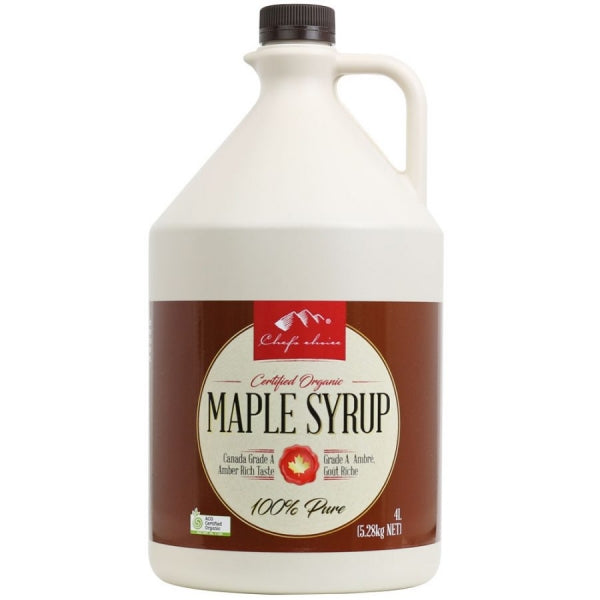 CHEFS CHOICE MAPLE SYRUP PURE 100% 4L