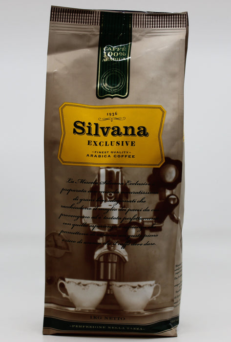 SILVANA COFFEE EXCLUSIVE QUAL. ARABICA 1KG