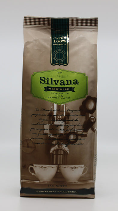SILVANA COFFEE 100% ARABICA ORIGINALE 1KG