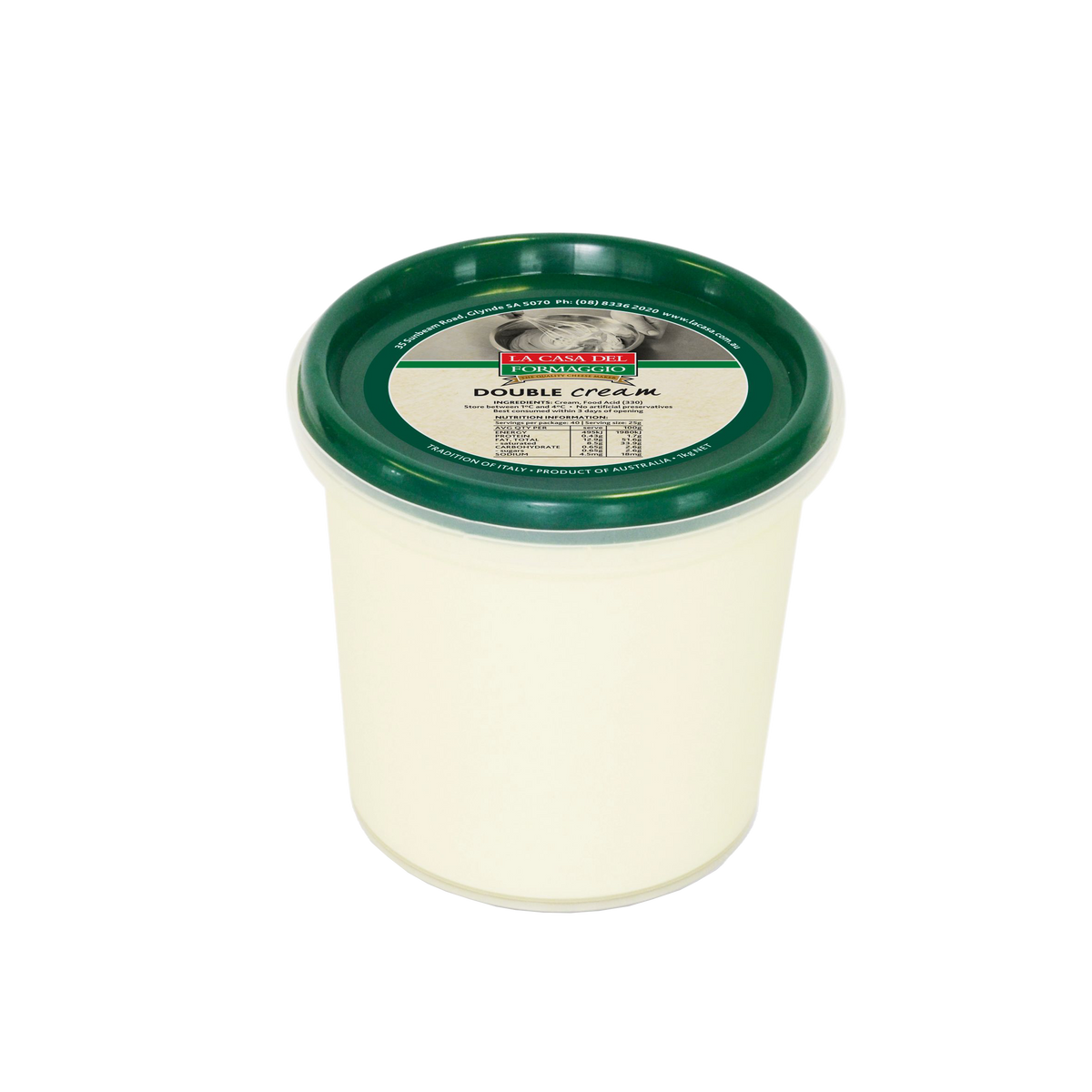 LA CASA DOUBLE CREAM TUB 1KG — Marketplace