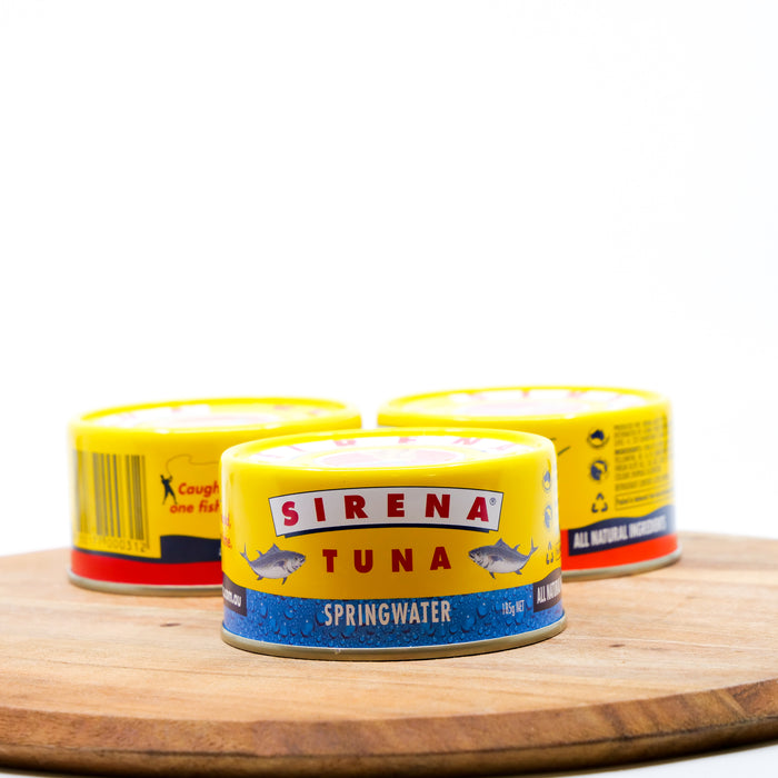 SIRENA TUNA IN SPRING WATER 185G