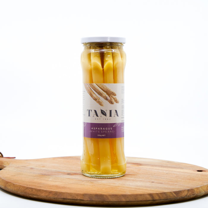 TANIA ASPARAGUS WHITE JAR 330G