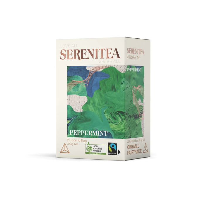 SERENITEA PEPPERMINT TEA BAGS 25 BAGS