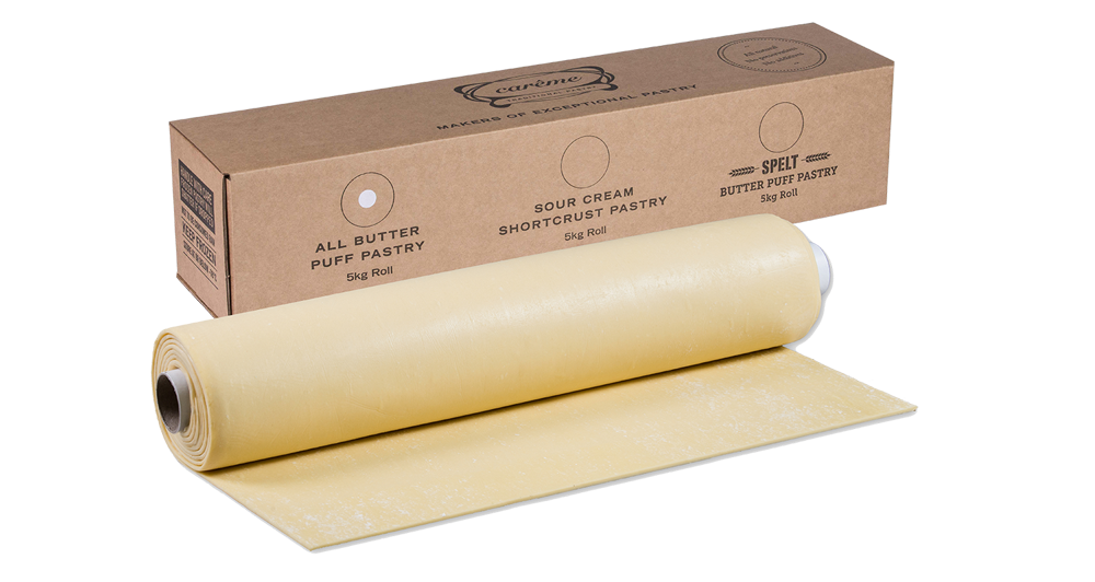 CAREME PASTRY BUTTER PUFF ROLL 5KG